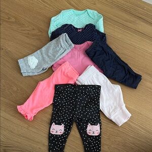 Carter's Kids Matching Sets - Pink, Black, Gray, Blue
